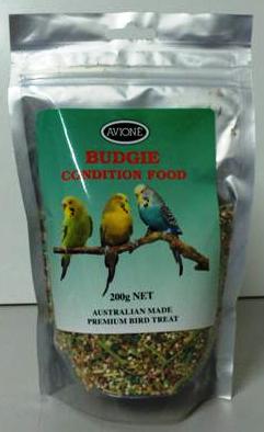 AVIONE BUDGIE CONDITIONING FOOD 200G AVIONE BUDGIE CONDITIONING FOOD 200G